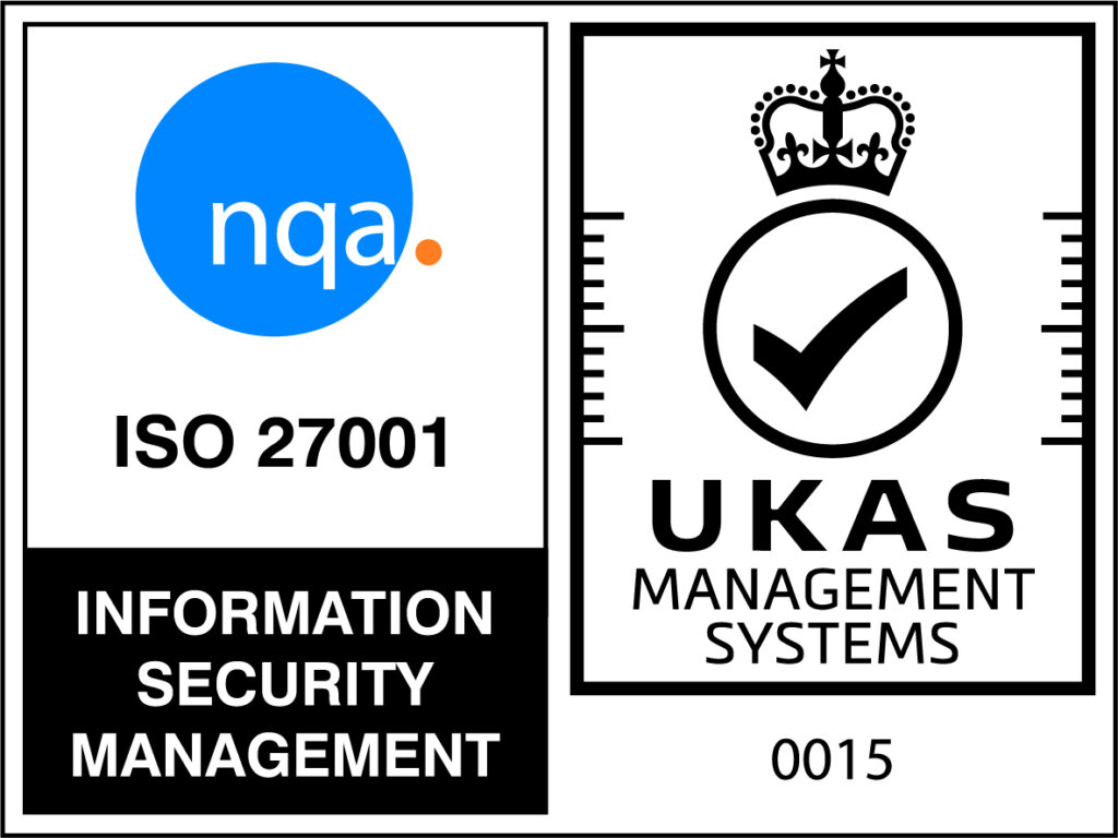 These images display information security management(NQA) and UKAS management systems