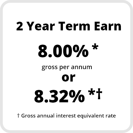 2 year term earn